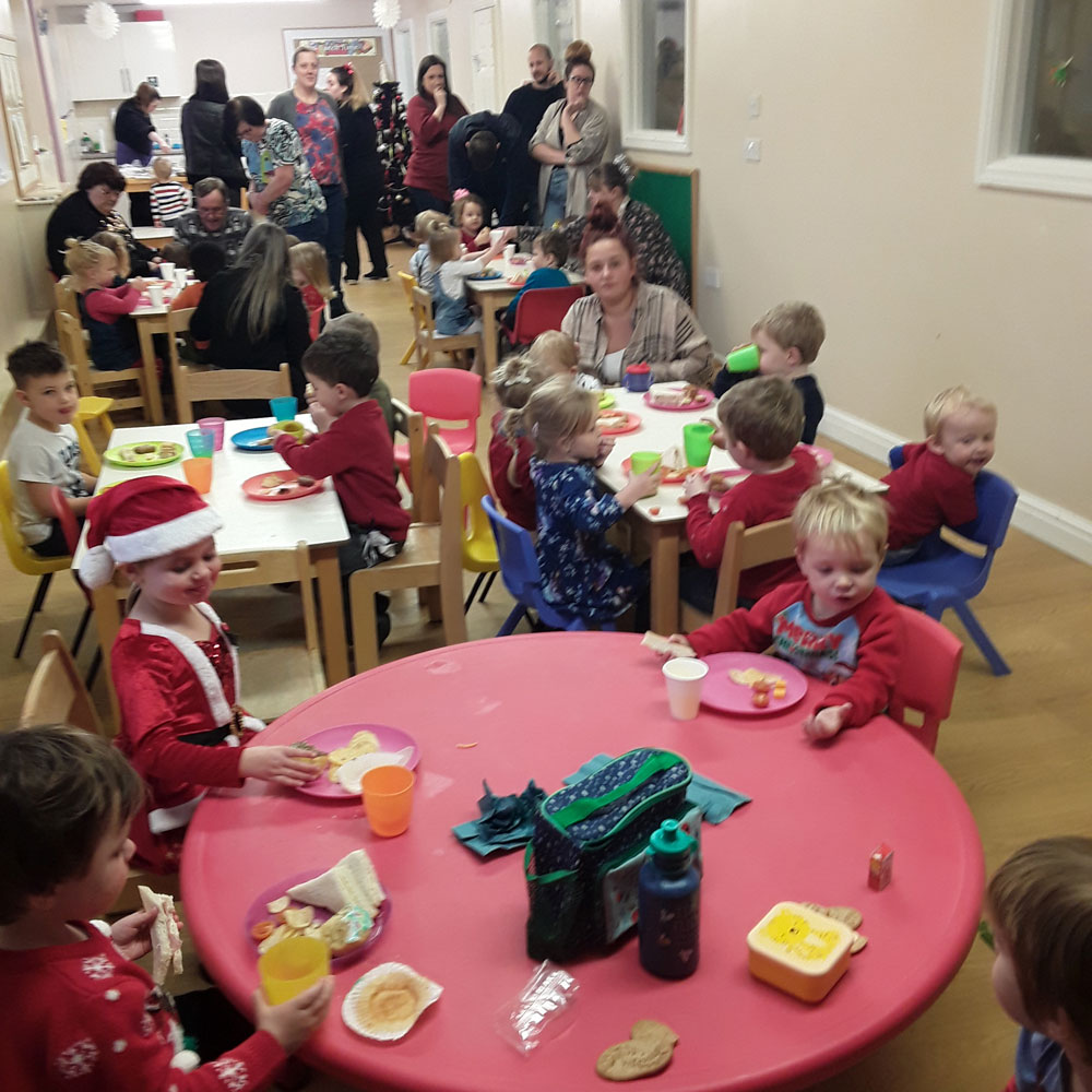 Christmas Party 2019 at Little Ducklings Nursery, Wombwell